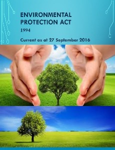 Environmental Protection Act 1994 : Current as at 27 September 2016