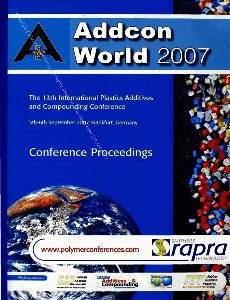 Addcon World 2007_The 13th International Plastics Additives and Compounding Conference